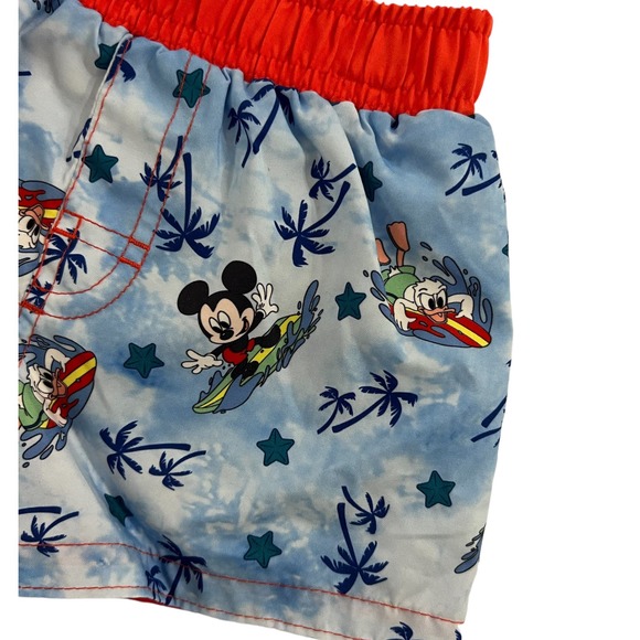 Disney Mickey Mouse Size 3 / 6 Months Baby Boy Swimsuit Rash Guard Set, 2-Piece, - Picture 7 of 9